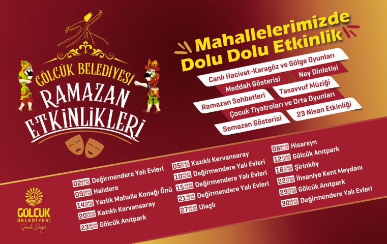 GLCKLLER RAMAZAN AYINI DOLU DOLU YAAYACAK