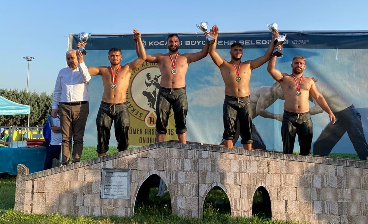GLCKSPORLU PEHLVANLARDAN SEKADA 3 DERECE BRDEN