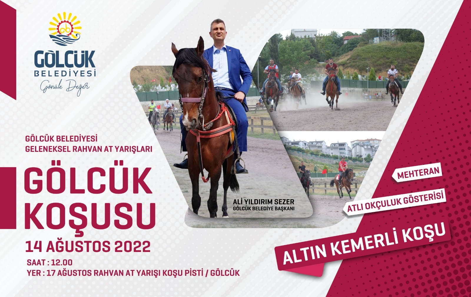 RAHVAN AT YARII VE OKLU ATILIK GSTERS HEYECANI GLCKTE