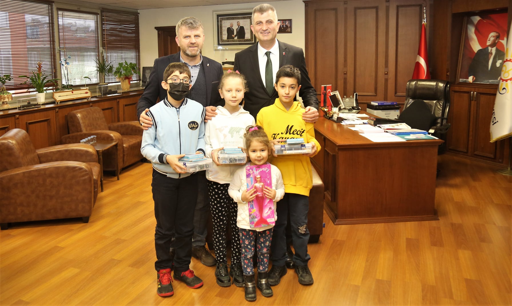 EVRE DOSTU AMPYONLAR BAKAN SEZERE ALIMALARINI ANLATTILAR