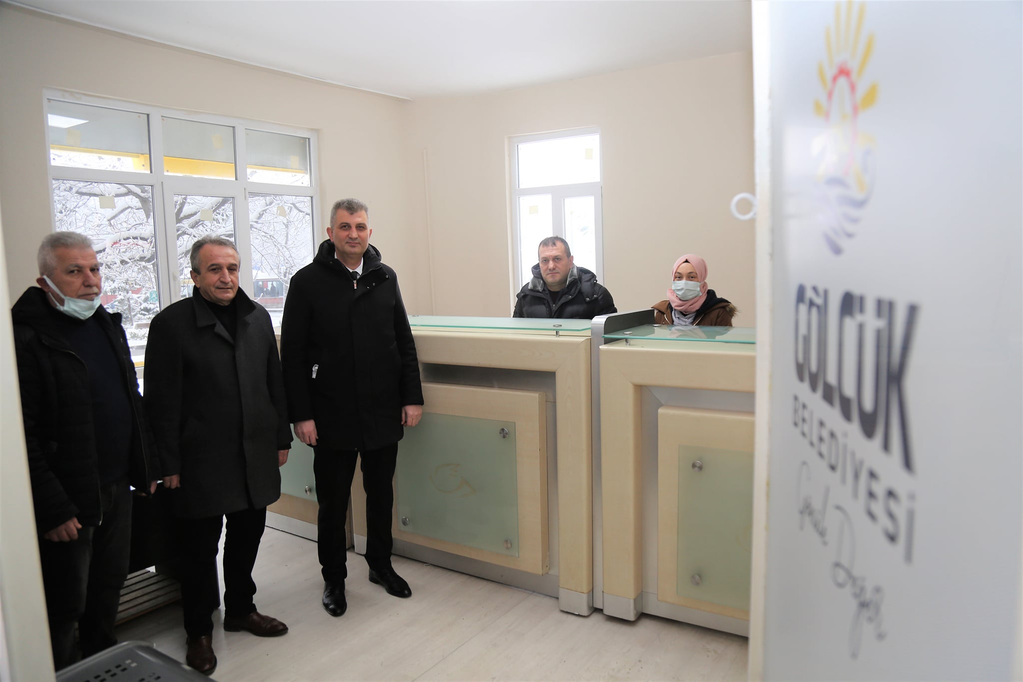 HALIDERE PTT ACENTES, GLCK BELEDYES TARAFINDAN HZMETE AILDI
