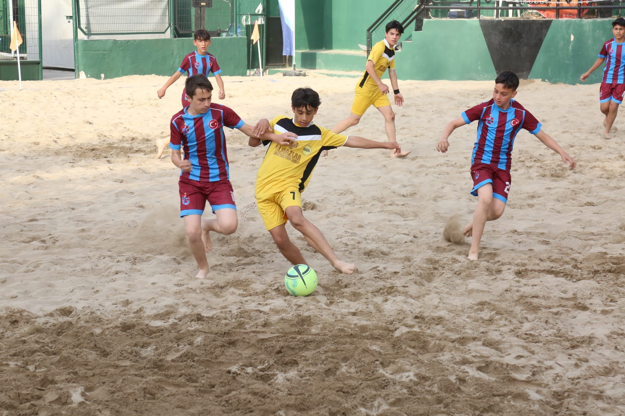 SPOR KENT GLCKTE KUM FUTBOL HEYECANI BALADI