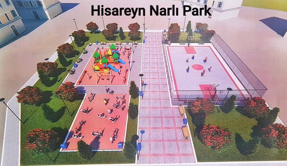 Bakan Sezerden hsaniyeye "Elmal Park", Hisareyne "Narl Park" Mjdesi