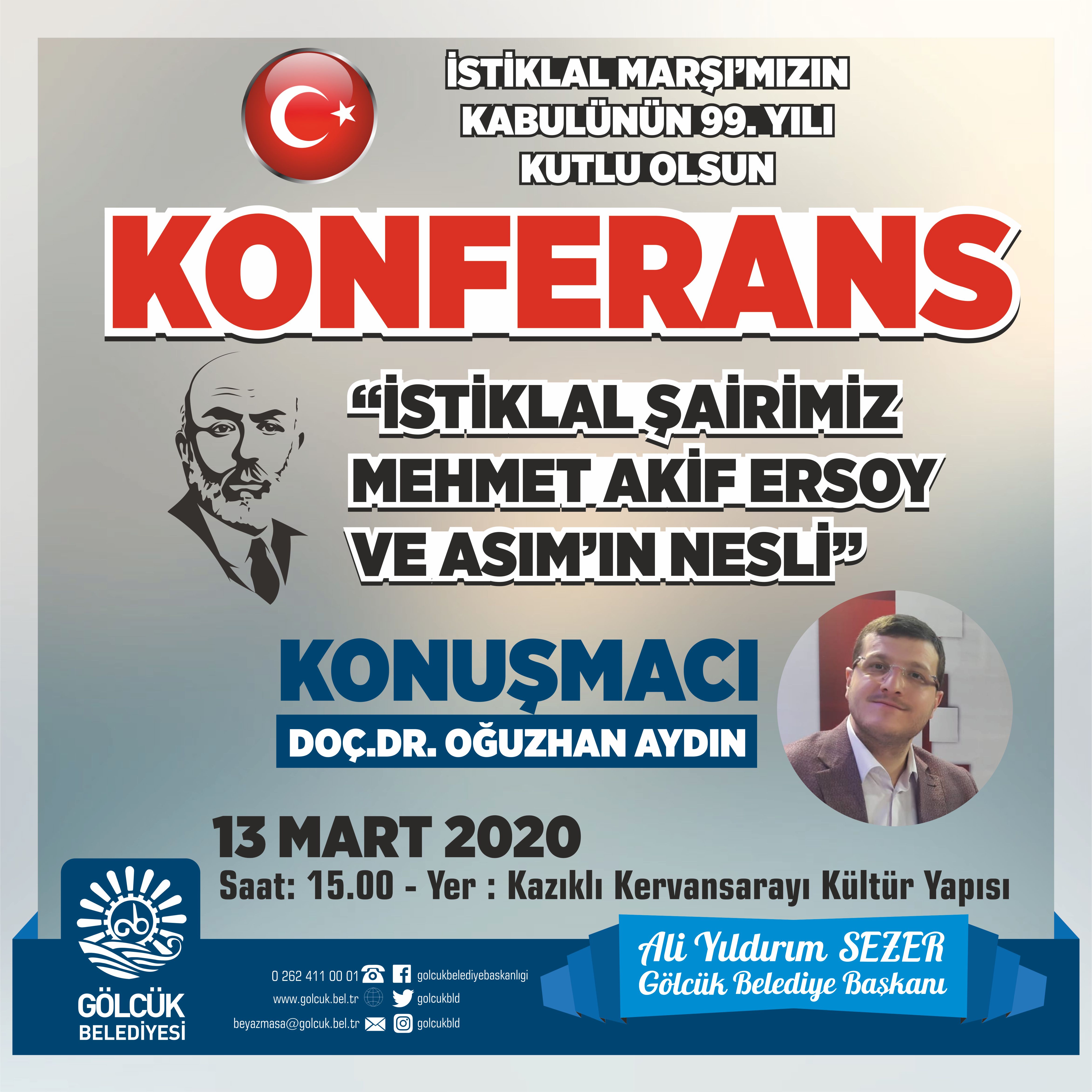 Glck Belediyesinden nemli Gnde nemli Konferans