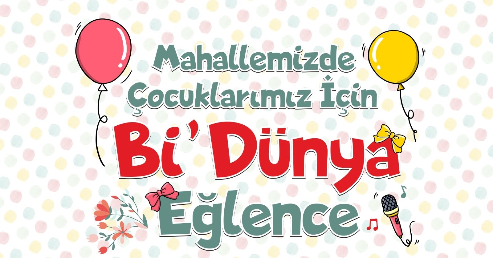 MAHALLEMZDE OCUKLARIMIZ N B DNYA ELENCE BUGN BALIYOR