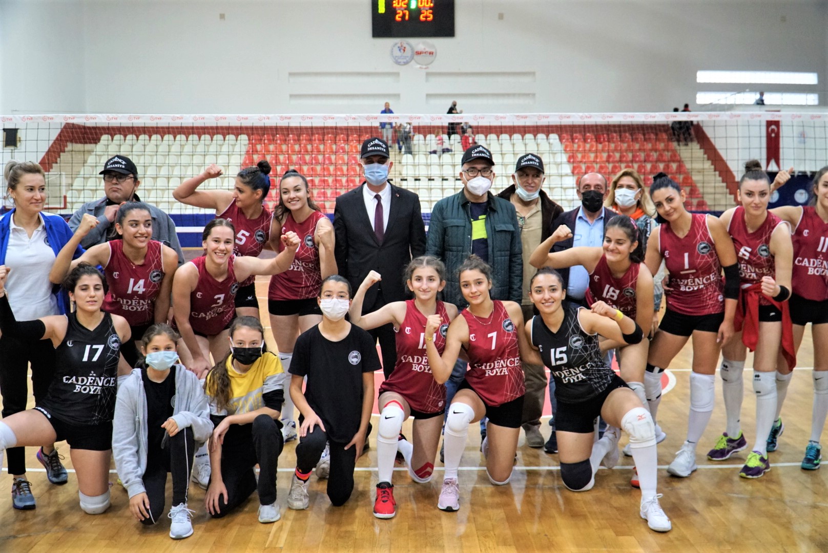 HSANYESPOR KADIN VOLEYBOL TAKIMI GALBYETLE BALADI 