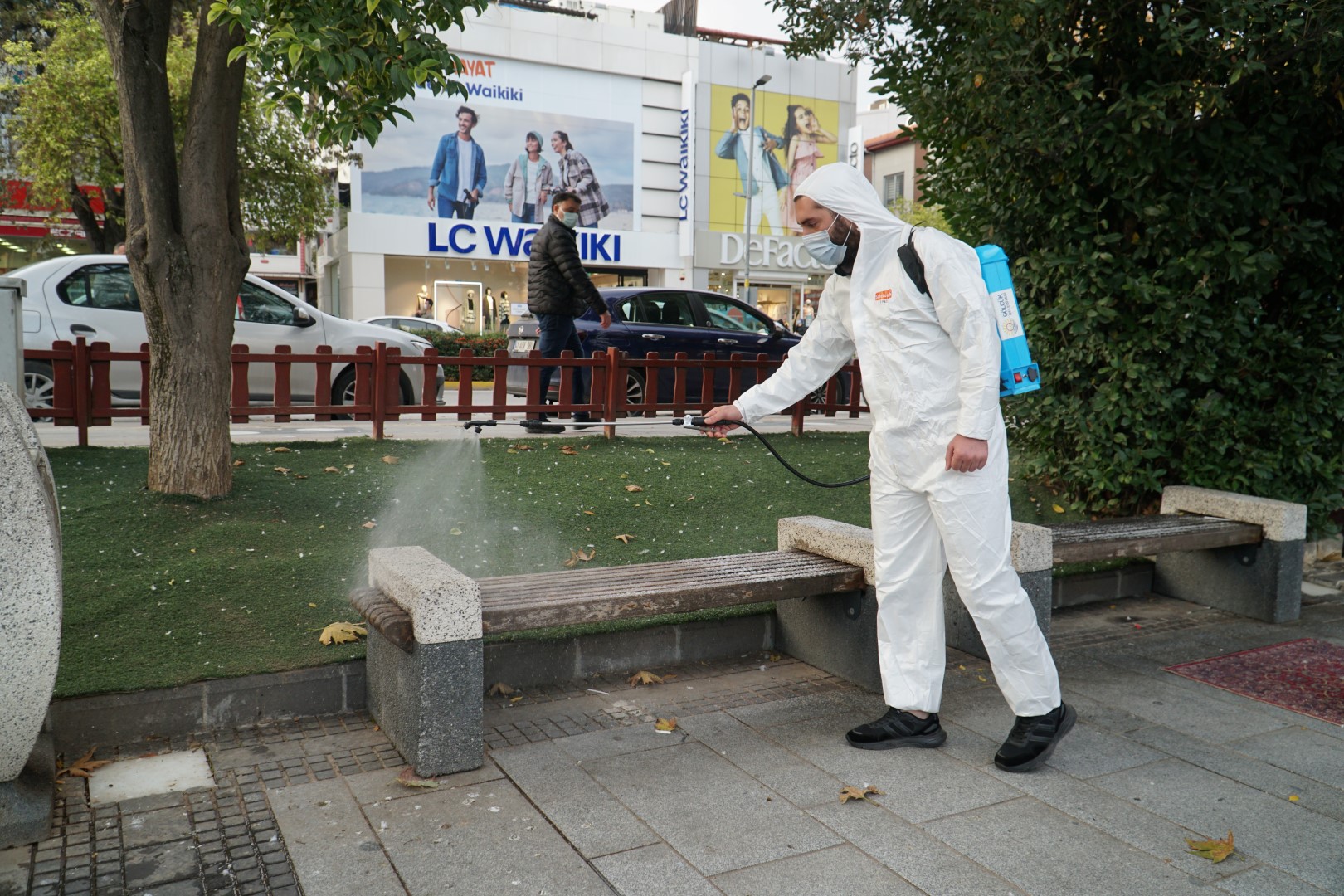 DEZENFEKTE ALIMALARI ARALIKSIZ DEVAM EDYOR