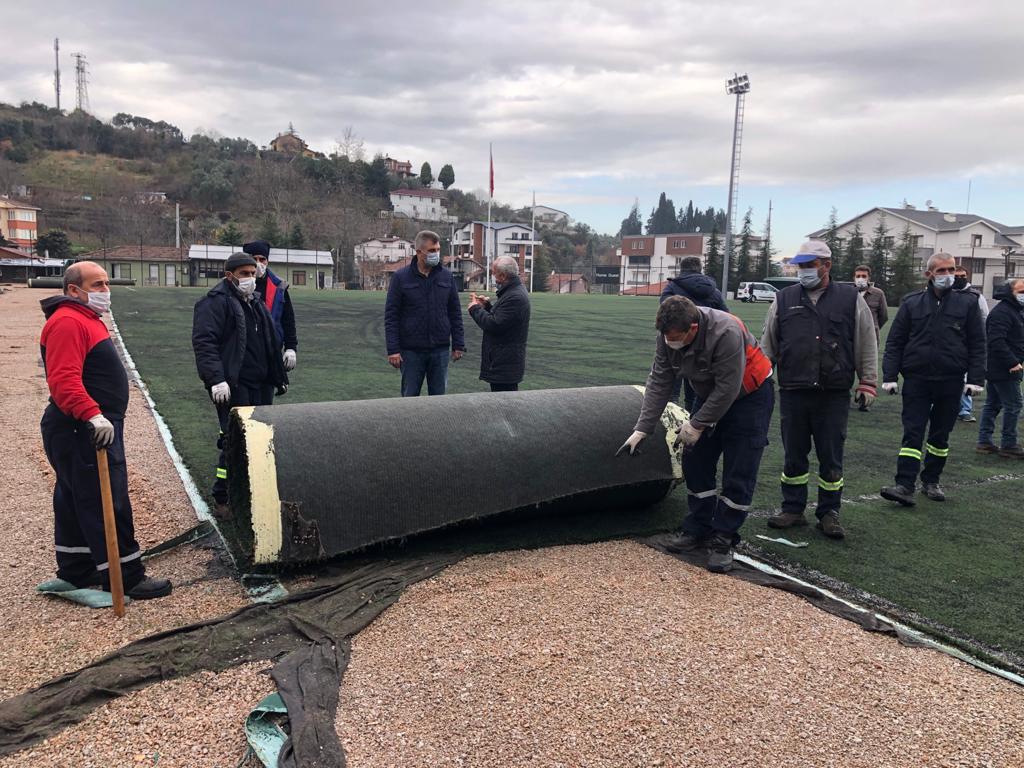 DERMENDERE STADINDA YENLEME ALIMASI TM HIZIYLA SRYOR