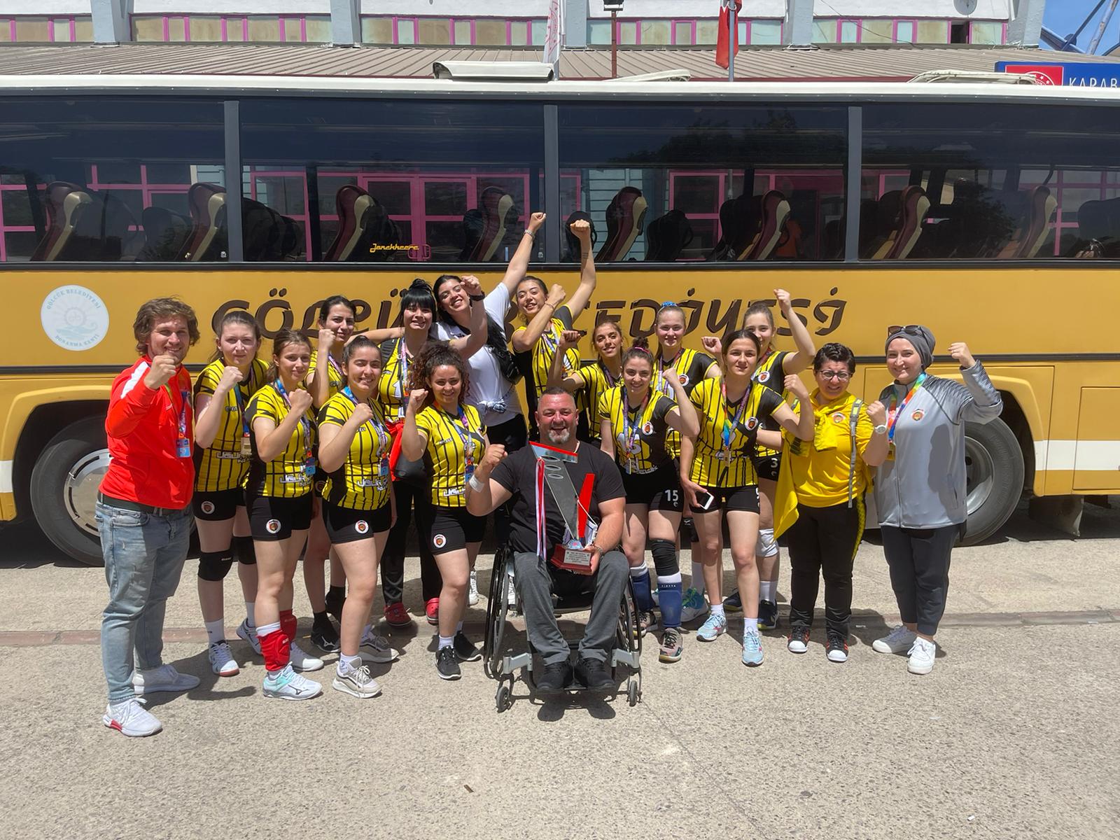 Glck itme Engelliler Voleybol Takm TRKYE AMPYONU OLDU