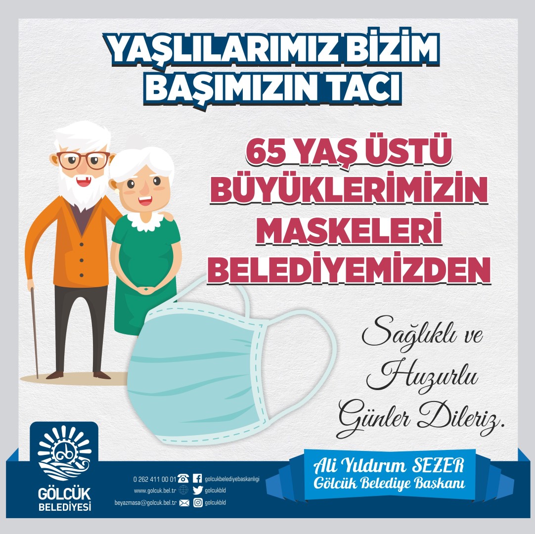 65 Ya� �st� B�y�klerin Hanelerine Maske Da��t�lacak